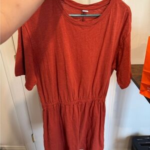 Rust Orange Women's Top